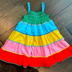 Mini boden smocked dress